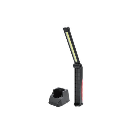 Foldable Work Light (500LM, Magnetic/Hook) w/ Charging Station – for Auto Repair, Camping, DIY