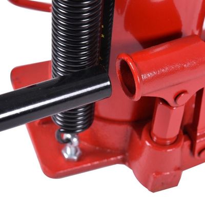 32 vermelhos Ton Ram Saddle Air Operated Bottle Jack Steel Material