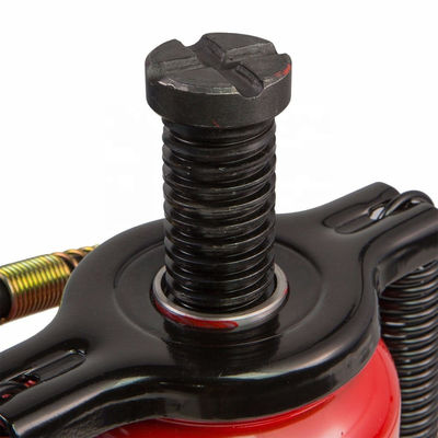 32 vermelhos Ton Ram Saddle Air Operated Bottle Jack Steel Material