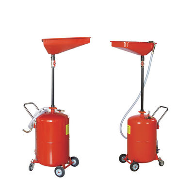 65L Mobile Oil Drain 30-60cm Height 360° Rotation For Garages / Agriculture