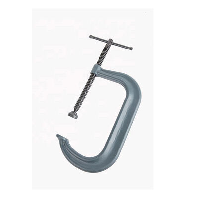 400 Series Drop Forged C-Clamps – For Woodworking/Metalworking, Copper-Coated & High Load Limit