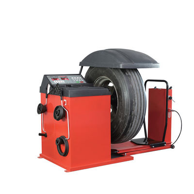Truck / Car Repair Truck Tyre Balancing Machine Heavy Duty Precise
