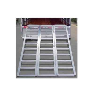 Tri Fold Ramp 1500LBS 178cm×115cm Anti deslizamento para motocicletas / ATVs / motos de neve